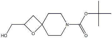 tert-Butyl 2-(hydroxymethyl)-1-oxa-7-azaspiro[3.5]nonane-7-carboxylate Chemical Structure