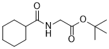 tert-Butyl 2-(cyclohexanecarboxamido)acetate Chemical Structure