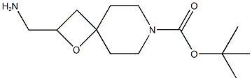 tert-Butyl 2-(aminomethyl)-1-oxa-7-azaspiro[3.5]nonane-7-carboxylate Chemical Structure