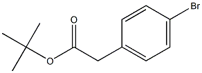 tert-Butyl 2-(4-Bromophenyl)acetate Chemische Struktur