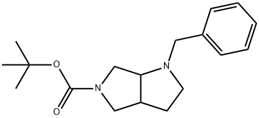 tert-Butyl 1-benzylhexahydropyrrolo[3，4-b]pyrrole-5(1H)-carboxylate Chemical Structure