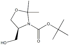 tert-Butyl (S)-4-(Hydroxymethyl)-2，2-dimethyloxazolidine-3-carboxylate Chemical Structure