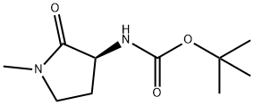 tert-butyl (S)-1-methyl-2-oxopyrrolidin-3-ylcarbamate Chemical Structure