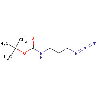 tert-butyl (3-azidopropyl)carbaMate Chemical Structure