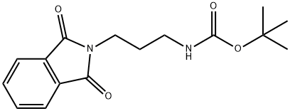 tert-butyl (3-(1，3-dioxoisoindolin-2-yl)propyl)carbamate Chemical Structure