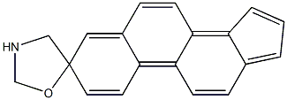 spiro[1，3-oxazolidine-5，3'-cyclopenta[a]phenanthrene] 化学構造