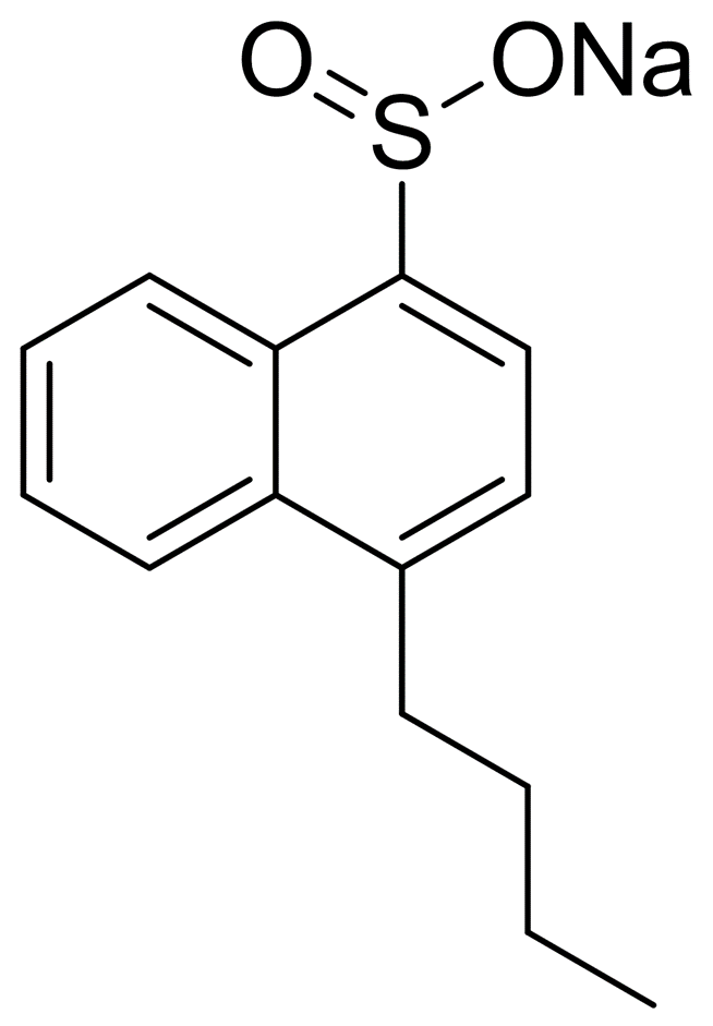 Sodium Butylnaphthalenesulfonate 化学構造