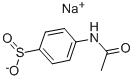 Sodium 4-Acetamidobenzenesulfinate Dihydrate 化学構造