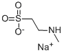 Sodium 2-(methylamino)ethanesulfonate التركيب الكيميائي