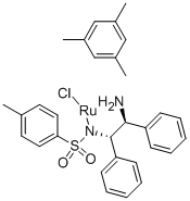 RuCl[(S，S)-Tsdpen](mesitylene) 化学構造