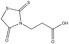 Rhodanine-3-propionic Acid 化学構造