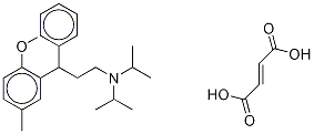 rac O-Methyl Tolterodine FuMarate 化学構造