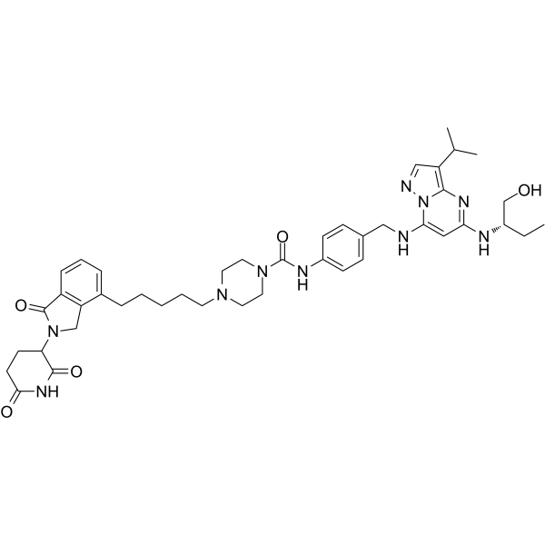 PROTAC CDK9 degrader-4 化学構造