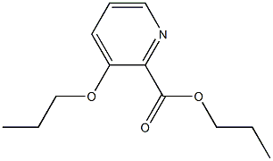 Propyl 3-Propoxypyridine-2-carboxylate Chemical Structure