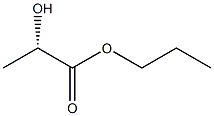 Propyl (S)-(-)-lactate Chemische Struktur