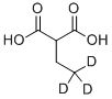 Propanedioic acid，ethyl-2，2，2-d3- (9CI) التركيب الكيميائي