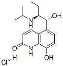 Procaterol Hydrochloride Hemihydrate 化学構造