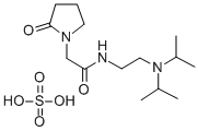 PRAMIRACETAM SULFATE 化学構造