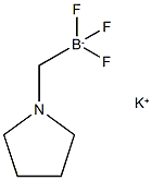 potassium，trifluoro(pyrrolidin-1-ylmethyl)boranuide Chemical Structure