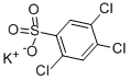 Potassium 2，4，5-Trichlorobenzenesulfonate التركيب الكيميائي