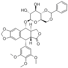 Podophyllotoxin-4-O-glucoside Chemical Structure