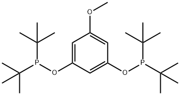 Phosphinous acid， bis(1，1-dimethylethyl)-， 5-methoxy-1，3-phenylene ester Chemical Structure