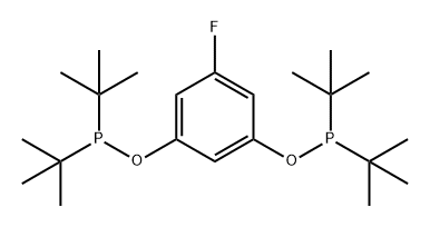 Phosphinous acid， bis(1，1-dimethylethyl)-， 5-fluoro-1，3-phenylene ester Chemical Structure