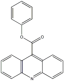 phenyl acridine-9-carboxylate 化学構造