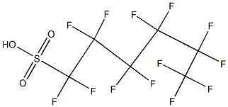 Perfluorohexanesulfonic acid Chemical Structure