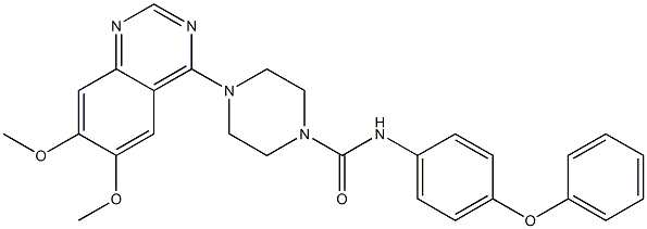 PDGFR Tyrosine Kinase Inhibitor III Chemical Structure