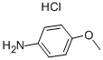 p-Anisidine Hydrochloride 化学構造