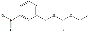 O-ethyl S-3-nitrobenzyl carbonodithioate 化学構造