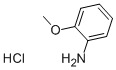 o-Anisidine Hydrochloride 化学構造