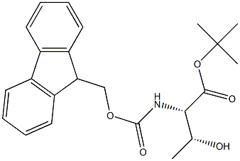 Nα-Fmoc-L-threonine tert-Butyl Ester Chemische Struktur