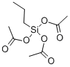 n-Propyltriacetoxysilane Chemical Structure