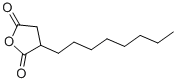 n-Octylsuccinic Anhydride Chemische Struktur