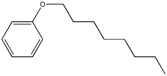 n-Octyl Phenyl Ether Chemische Struktur