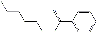 n-Octanophenone Chemical Structure