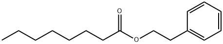 n-Octanoic Acid 2-Phenylethyl Ester Chemical Structure