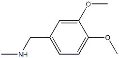 N-Methyl-3，4-dimethoxybenzylamine Chemical Structure