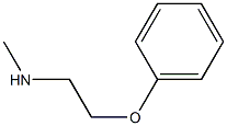 N-Methyl-2-phenoxyethylamine Chemical Structure