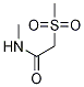 N-Methyl-2-(methylsulfonyl)acetamide Chemische Struktur