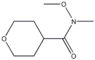 N-Methoxy-N-methyltetrahydropyran-4-carboxamide Chemical Structure