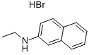 N-Ethyl-2-naphthylamine Hydrobromide Chemische Struktur