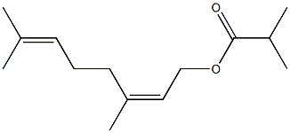 Neryl Isobutyrate Chemical Structure