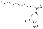 N-Decanoylsarcosine Sodium Salt Chemical Structure