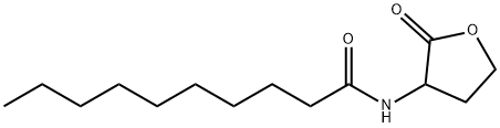 N-DECANOYL-DL-HOMOSERINE LACTONE Chemical Structure