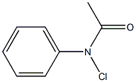 N-Chloroacetanilide Chemische Struktur