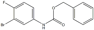 N-Cbz-3-bromo-4-fluoroaniline Chemical Structure