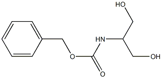 N-Cbz-2-Amino-1，3-propanediol 化学構造